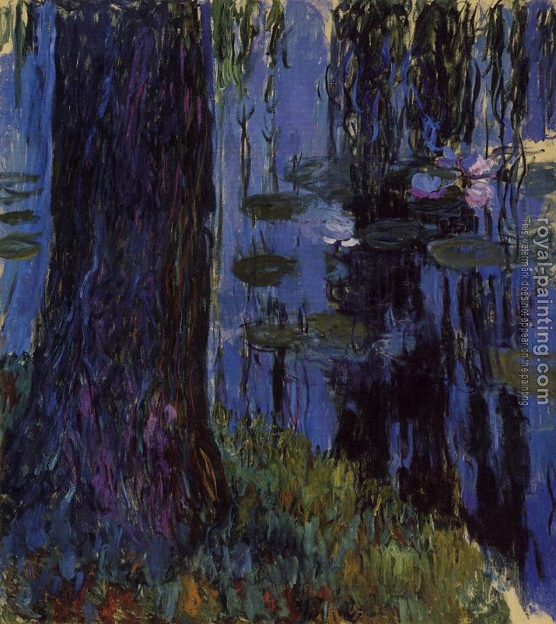 Claude Oscar Monet : Weeping Willow and Water-Lily Pond